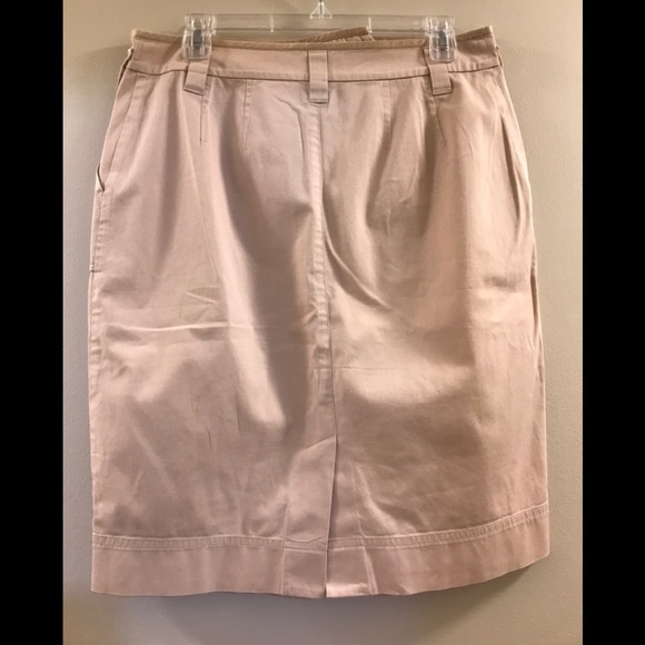 ST. JOHN Safari Style Khaki Skirt - Picture 10 of 16